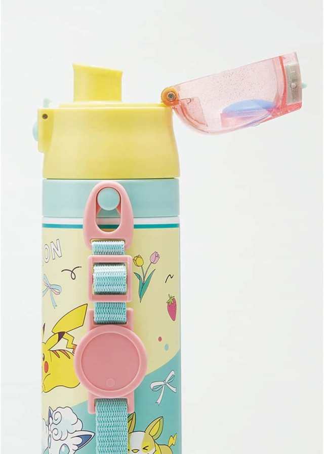 スケーター(skater) 子供用 ステンレス 水筒 2way 直飲み 470ml コップ飲み 430ml ポケモン NEWレトロ 子供に優しい軽量タイプ 男の子 保の通販は