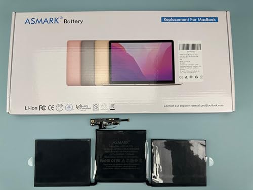 ASMARK Macbook Pro A1708 バッテリー 交換 適用 13インチ A1708