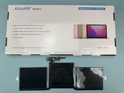 ASMARK Macbook Pro A1708 バッテリー 交換 適用 13インチ A1708