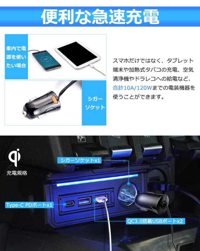 GIMUYA スズキ ジムニー JB64型 JB74型 増設電源ユニット ジムニー