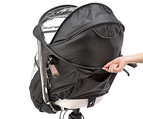 パナソニック(Panasonic) チャイルドシート（前用）レインカバー NAR178（ブラック）ギュット・クルーム・EX、ギュット・クルーム・DX_2