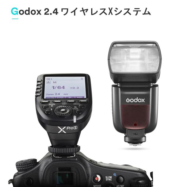 【Godox正規代理店】GODOX TT685II-S フラッシュストロボ TTL GN60 HSS 1 / 8000s 高速同期 Speedlite クリップオンストロボ 0.1〜2.6秒の