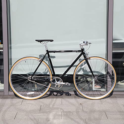 AVASTA レトロピストバイク固定ギア自転車 フィックスギア自転車