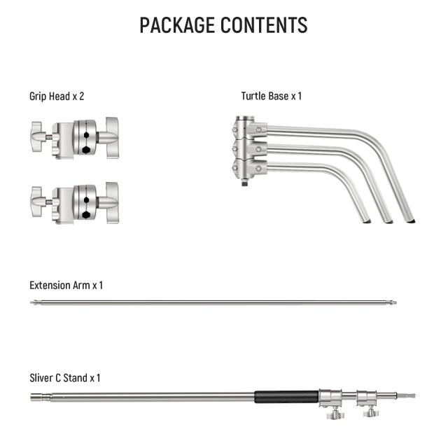 NEEWER Cスタンド センチュリースタンド ブームアーム付き プロ 100