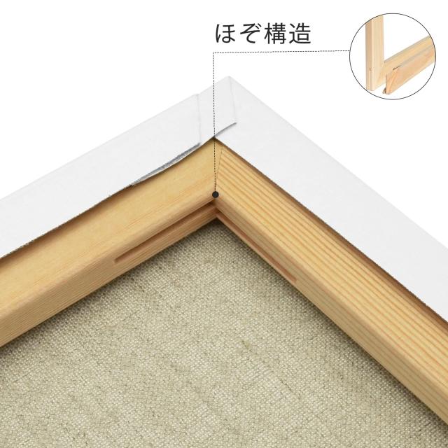 AUREUO 張りキャンバス セット F30 (91cmX72.7cm) 中目 全麻 1枚 リネン 専門の絵画用具 芸術絵創作 現代油絵 美術装飾 水彩画・油絵画・の通販は