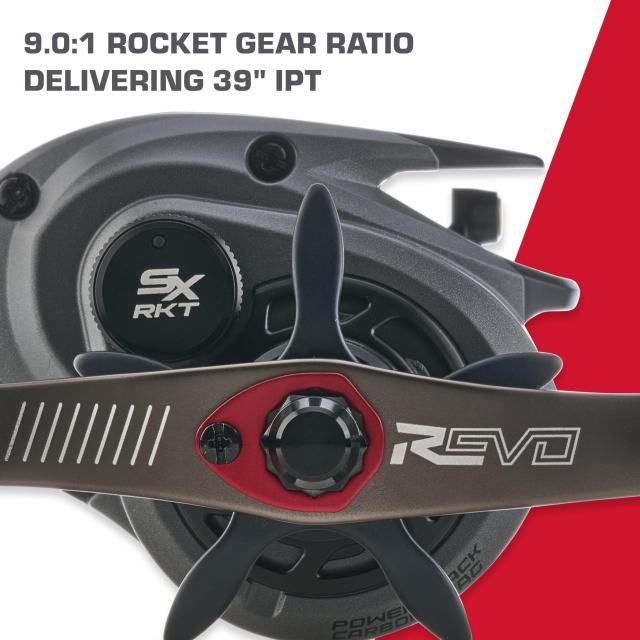 AbuGarcia (アブガルシア) REVO5 SX-Rocket 右巻き バス・ソルト対応