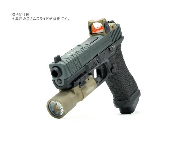6mmtac Holy Warrior 2024 軽量アルミ製 RMRタイプ ドットサイト 高輝度LED 炎天下使用可能 リアル形状 HW RMR 30日間保証 (FDE)_4