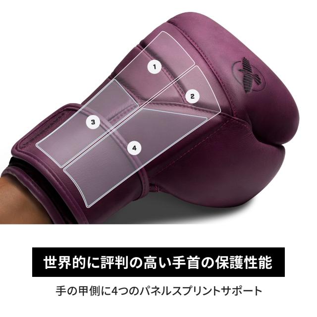 Hayabusa T3 LX イタリアン レザー ボクシング グローブメンズと