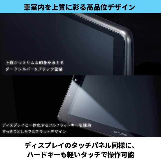 パイオニア ディスプレイオーディオ DMH-SF500 9インチ フローティング 1DIN AppleCarPlay AndroidAuto?対応 Bluetooth USB iPod iPhone_6