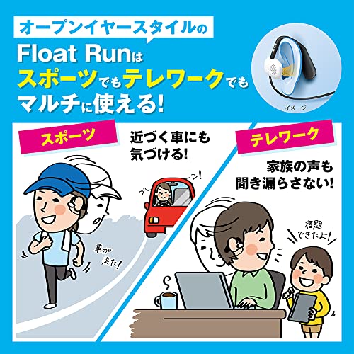 ソニー(SONY) ワイヤレスイヤホン Float Run オープンイヤー型/オフ