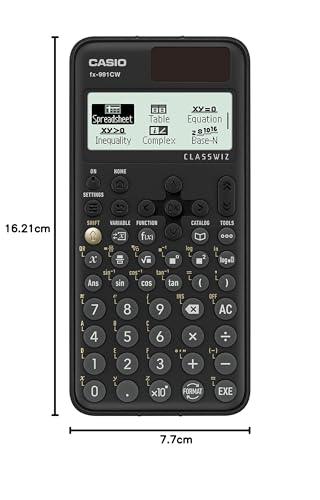 CASIO FX-991CW 高度な関数電卓 ブラック S_3