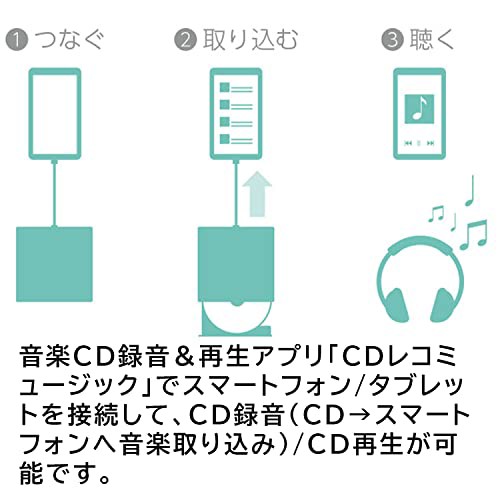 cd セール プレーヤー 取り込み