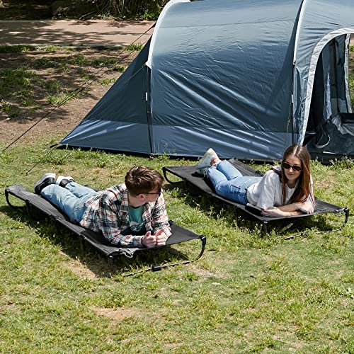 TIMBER RIDGE キャンプコット 軽量2.9kg 数秒セットアップ 折りたたみ