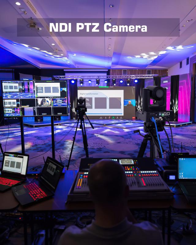 Chameye NDI HX3 PTZ カメラ 30x光学ズーム AI搭載 自動追跡 FHD1080P60 PoE機能 USB3.0/HDMI/3G-SDI/NDI出力 IPカメラ 広角 リモコン操_8