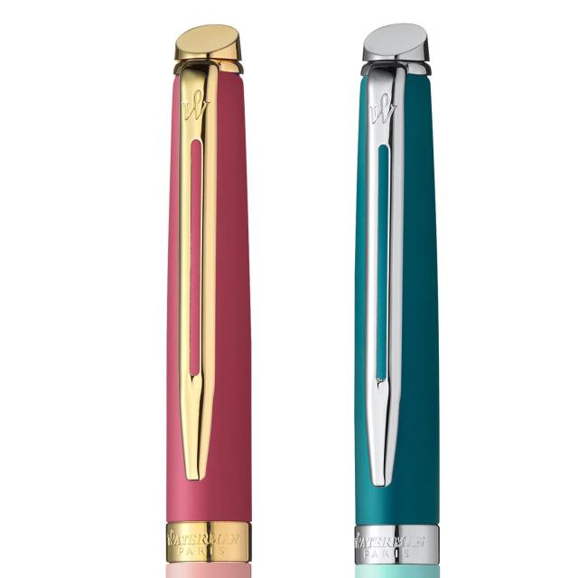 WATERMAN ウォーターマン公式 メトロポリタン エッセンシャル 油性 ボールペン 高級ブランド ギフト 正規輸入品 ピンクGT 2180130_1