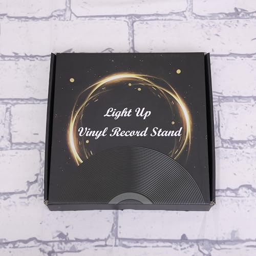 YuanDian Now Playing レコードスタンド レコード収納 レコード展示棚