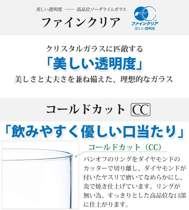 東洋佐々木ガラス タンブラーグラス カットグラス 12タンブラー 360ml 3個セット 日本製 食洗機対応 割れにくい ガラスコップ グラス コの通販は
