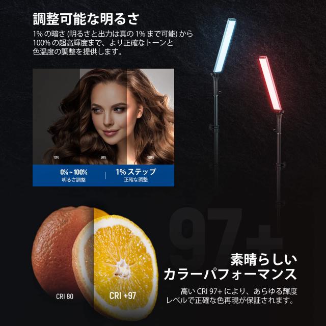 NEEWER ledビデオライト 楽天市場】【P10倍+10%OFF券】NEEWER LEDビデオライトパネル 192個LED