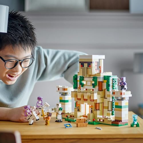 レゴ(LEGO) マインクラフト アイアンゴーレムの要塞 おもちゃ 玩具 プレゼント 誕生日 ブロック クリスマス 男の子 女の子 子供 9歳 10歳_9