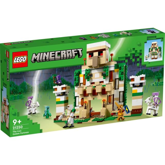 レゴ(LEGO) マインクラフト アイアンゴーレムの要塞 おもちゃ 玩具 プレゼント 誕生日 ブロック クリスマス 男の子 女の子 子供 9歳 10歳_1