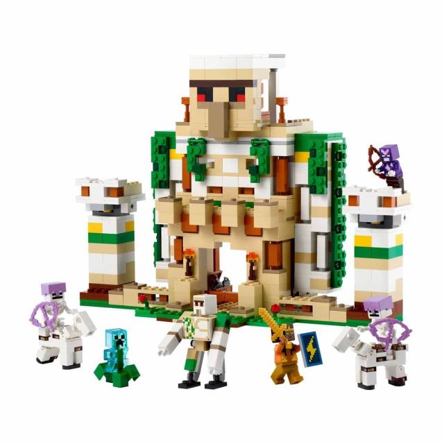 レゴ(LEGO) マインクラフト アイアンゴーレムの要塞 おもちゃ 玩具 プレゼント 誕生日 ブロック クリスマス 男の子 女の子 子供 9歳 10歳_3