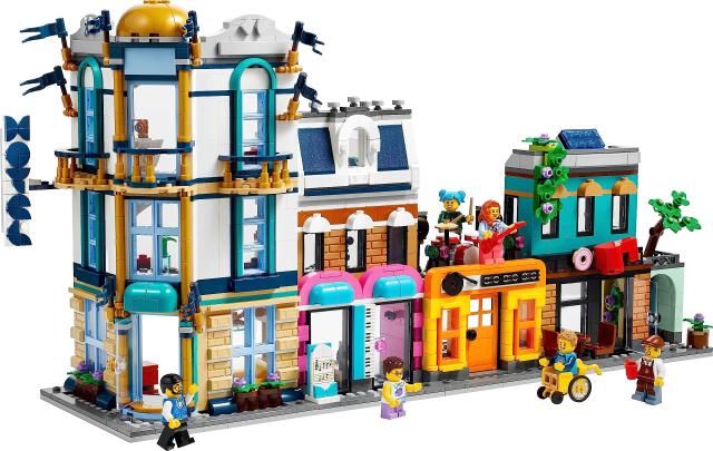 レゴ(LEGO) クリエイター エキスパート 大通り おもちゃ 玩具 プレゼント 誕生日 ブロック クリスマス 男の子 女の子 子供 9歳 10歳 11歳_3