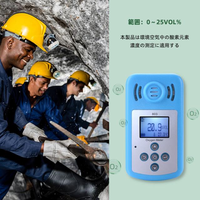 Slyfox 酸素濃度計 空気中専用 酸素測定器 環境酸素濃度検出器 Slyfox 酸素濃度計 空気中専用 酸素測定器 環境酸素濃度検出器