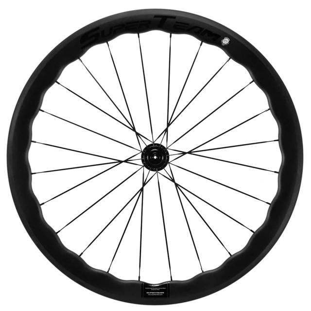 SUPERTEAM 45/50/65mm チューブレス ホイールセット カーボン ロード 自転車 ホイール 700c クリンチャー 25mm (45/25mm)