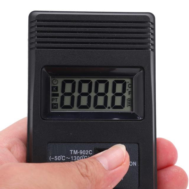 グット電機製　温度計セット Mumisuto K型 熱電対温度計セット Tm？902c 産業用デジタル温度
