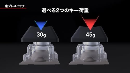 REALFORCE リアルフォース ラピッドトリガー キーボード 東プレ GX1 静音 45ｇ TKLサイズ 静電容量無接点方式 最速0.1mm作動 Windows 英_7