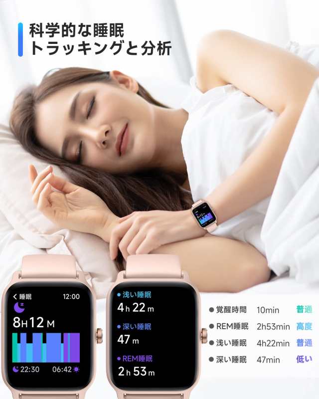 TOOBURスマートウォッチ 通話機能付き Alexa iPhone アンドロイド対応 日本語対応 1.8”HD大画面 smart watch  文字盤自由設定 SMS/LINE/Sの通販はau PAY マーケット - ポチポチ屋 | au PAY マーケット－通販サイト