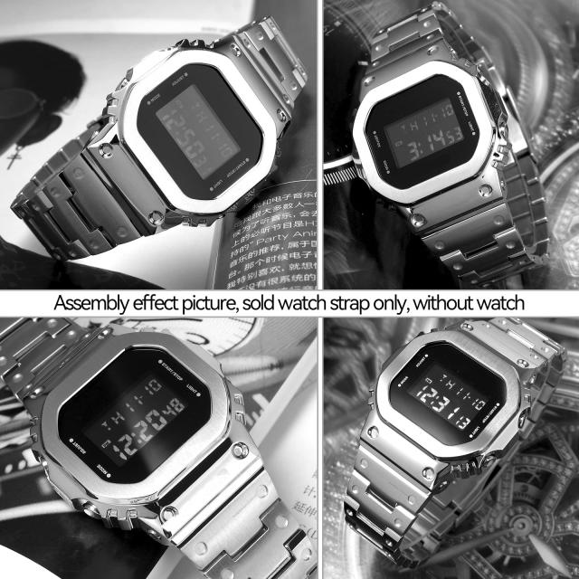 Korlexchi 316ステンレスブレスレット 腕時計バンド カスタム金属