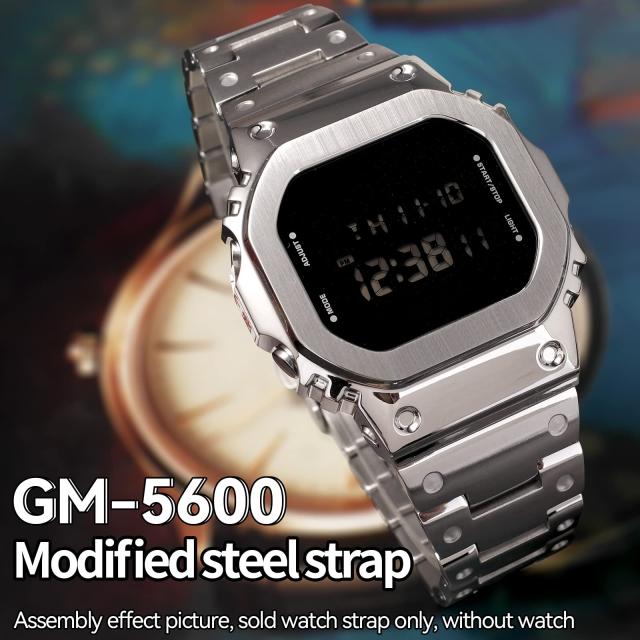 Korlexchi 316ステンレスブレスレット 腕時計バンド カスタム金属