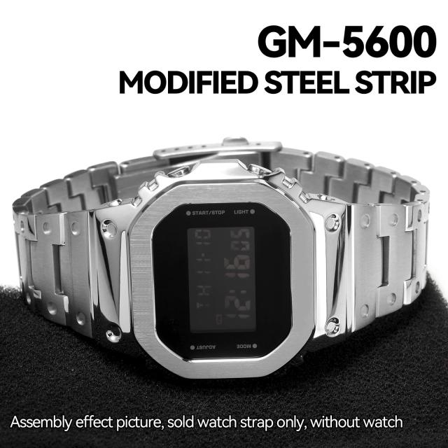 Korlexchi 316ステンレスブレスレット 腕時計バンド カスタム金属