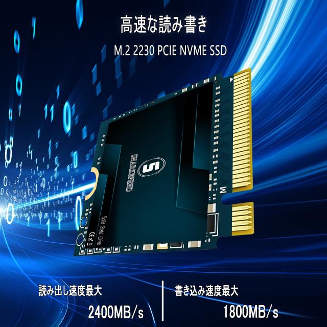 SSD M.2 2230 1TB NVME SHARKSPEED PCIe Gen 3.0x4 30mm 内蔵型 ゲームSSD Steam Deck Microsoft Surface pro 7/pro 8+/pro X/laptop3/la_1