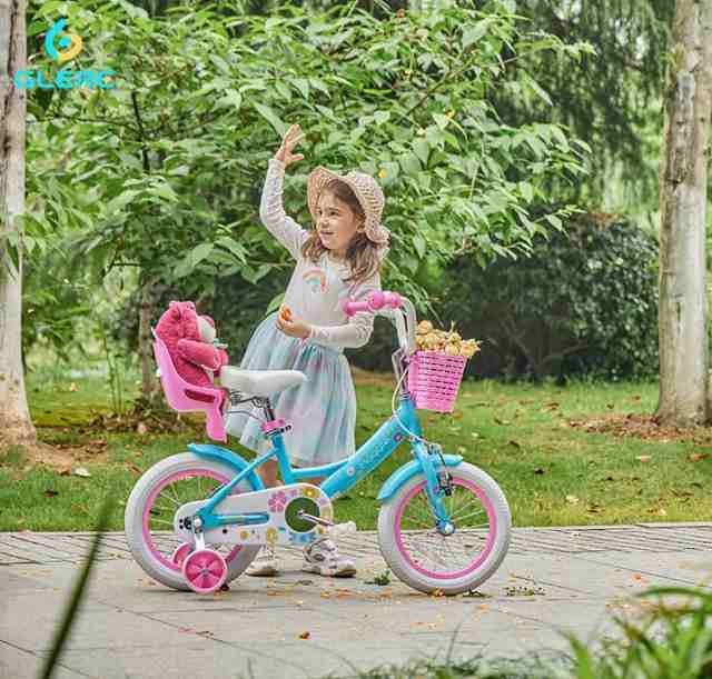 Glerc Maggie 子供用自転車 女の子用 キッズバイク 幼児乗り練習