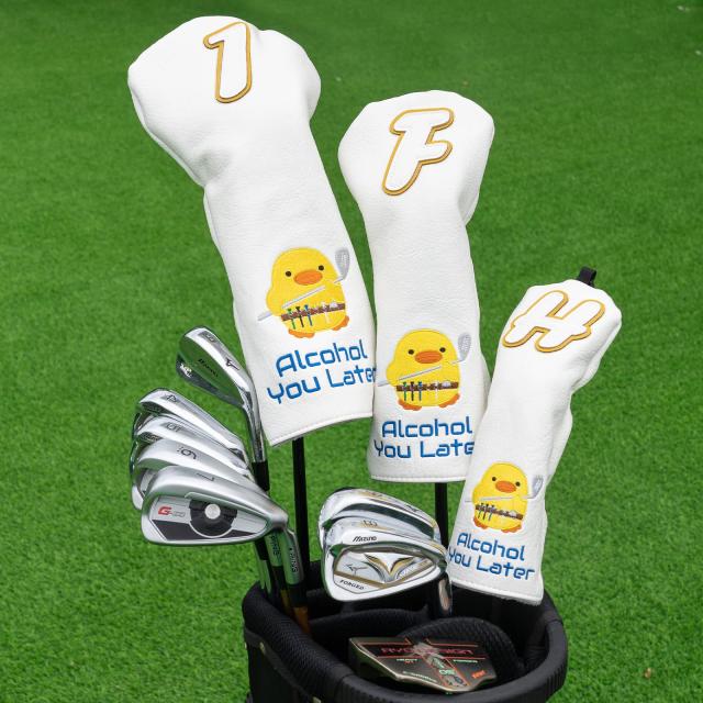 Craftsman(クラフトマン)ヘッドカバー セット 3点セット ウッド ゴルフクラブヘッドカバー ドライバーカバー フェアウェイウッドカバー_5