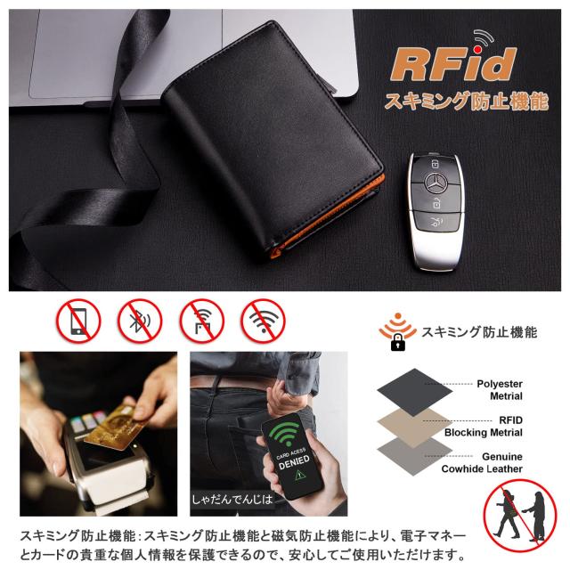 [ジー エス ジー] 財布 メンズ 2つ折り 人気 ブランド 本革 大容量 ふたつおり さいふ カードケース 小銭入れ 男性 紳士用 プレゼント ギ