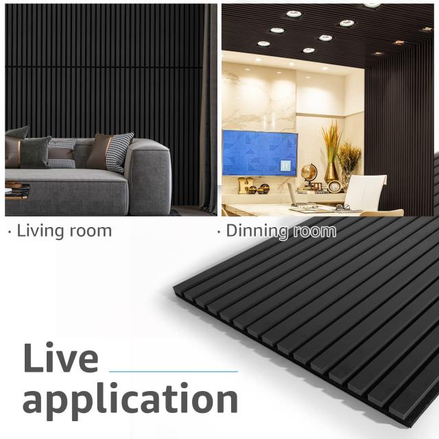 Art3d 2枚 きゅうおんパネル 壁 吸音パネル ウッド ウォールパネル