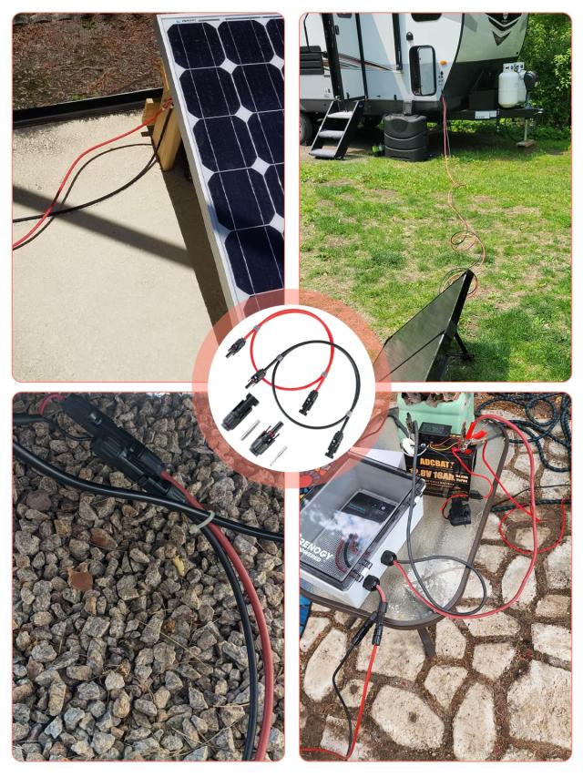 WBGADAM MC4 ケーブル 20m 4sq ソーラー延長ケーブル 12AWG 太陽 WBGADAM MC4 ケーブル 20m 4sq ソーラー延長ケーブル 12AWG 太陽