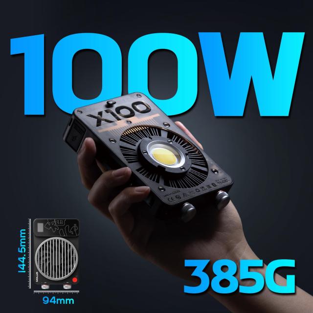 公式旗艦店] ZHIYUN MOLUS X100 COMBO LEDビデオライト 100W