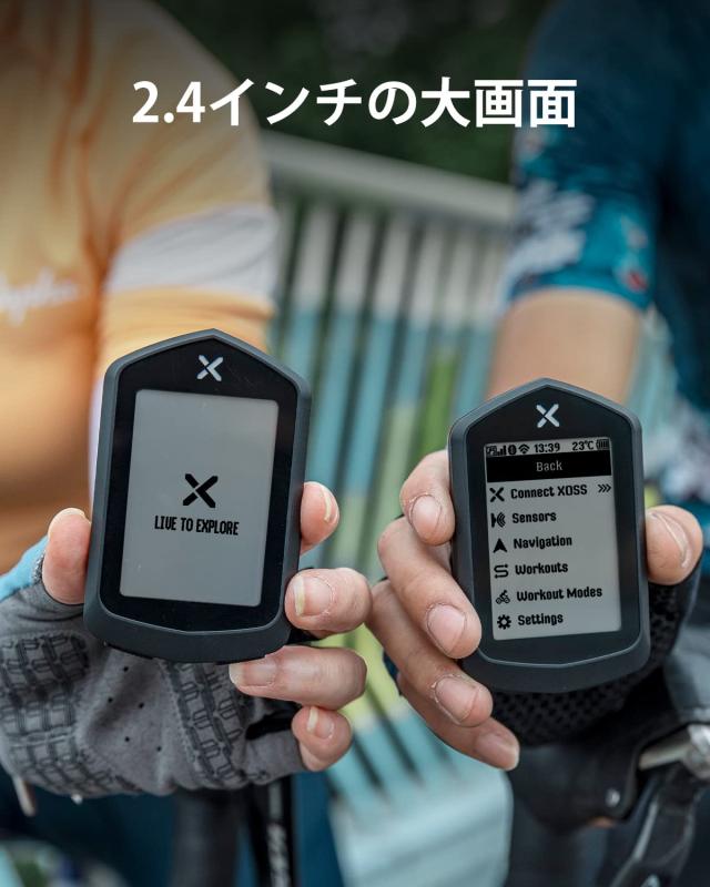 XOSS NAV サイクルコンピュータ GPS サイコン ナビゲーション 2.4