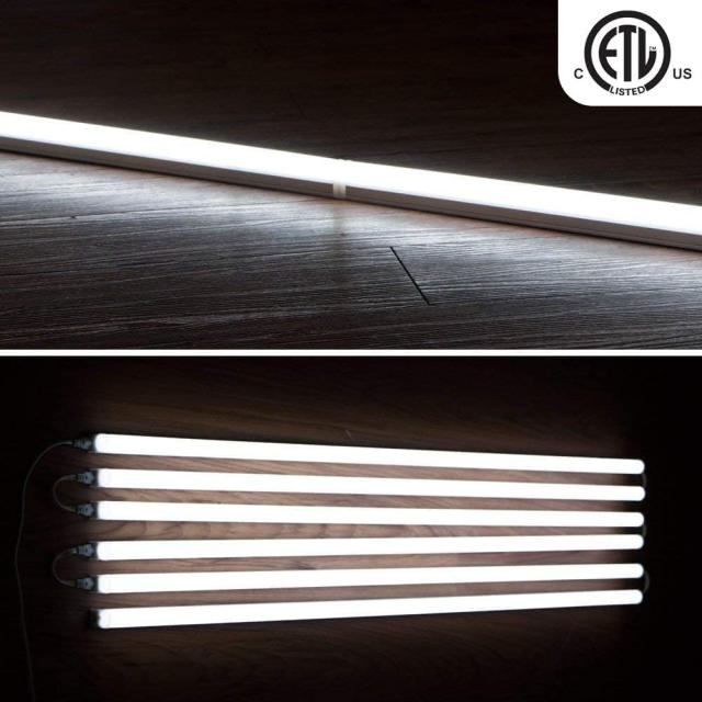 Barrina LED蛍光灯 40形 直管 蛍光灯一体型 120cm T5 6500K 昼光色 2200lm 20W 照明器具 高温に強い 作業場のランプ、天井、キャビネット_1