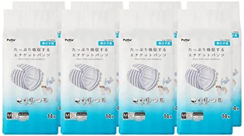 ペティオ (Petio) 犬用オムツ フレス たっぷり吸収するエチケットパンツ 男の子用 Ｍ１４枚 ケース販売_4