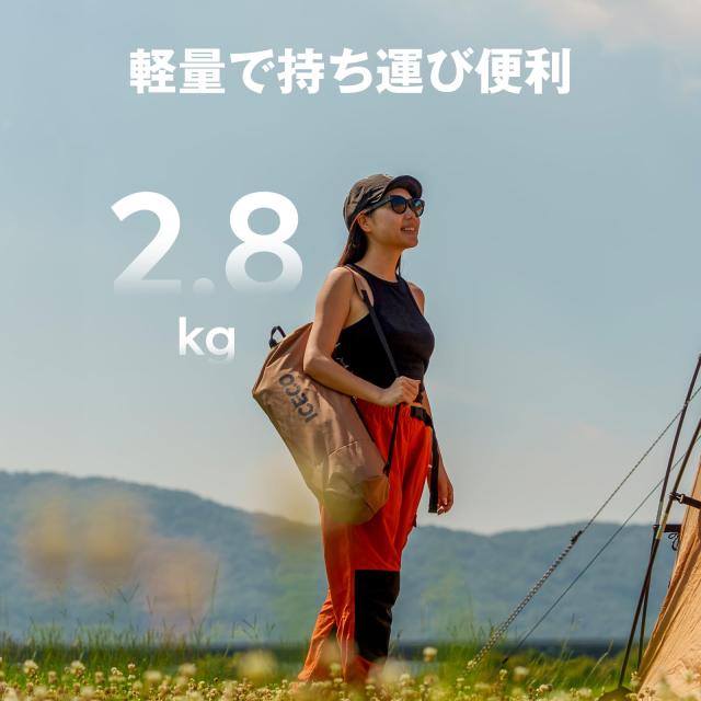 Upgrade】ICECO コット 1000D 耐荷重180KG 軽量2.8KG 2WAY ハイ/ロー