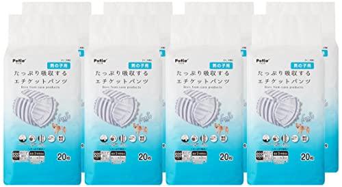 ペティオ (Petio) 犬用オムツ フレス たっぷり吸収するエチケットパンツ 男の子用 ＳＳＳ２０枚 ケース販売_4
