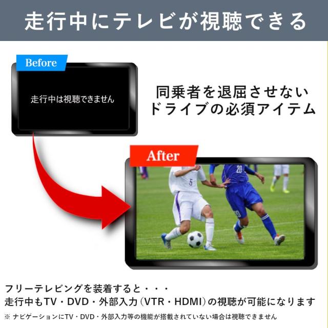フジ電機工業 ブルコン（Bullcon） フリーテレビング スイッチ切替タイプ コネクティッドナビ対応ディスプレイオーディオ用 CTN-107AS ノ