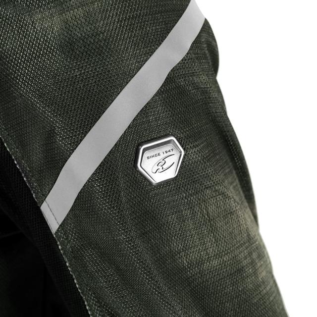 [KOMINE] バイク用 プロテクトフルメッシュジャケット JK-1283 春夏向け CE規格 メッシュ素材 プロテクター 07-1283 メンズ Silver Black