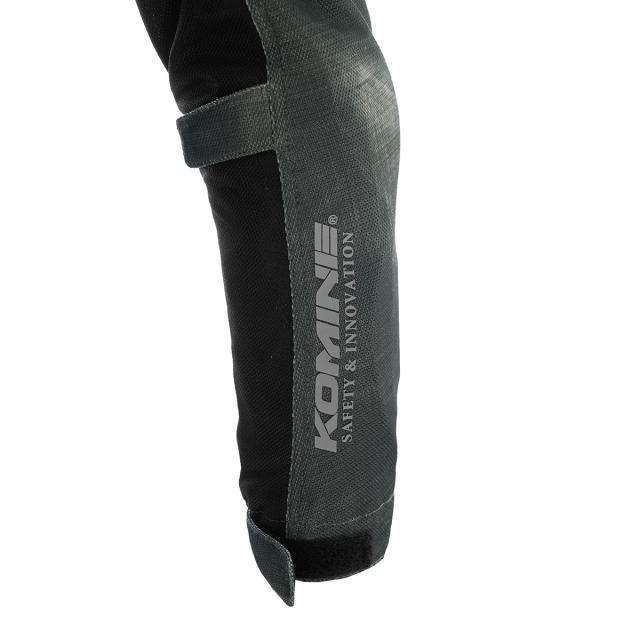 [KOMINE] バイク用 プロテクトフルメッシュジャケット JK-1283 春夏向け CE規格 メッシュ素材 プロテクター 07-1283 メンズ Silver Black