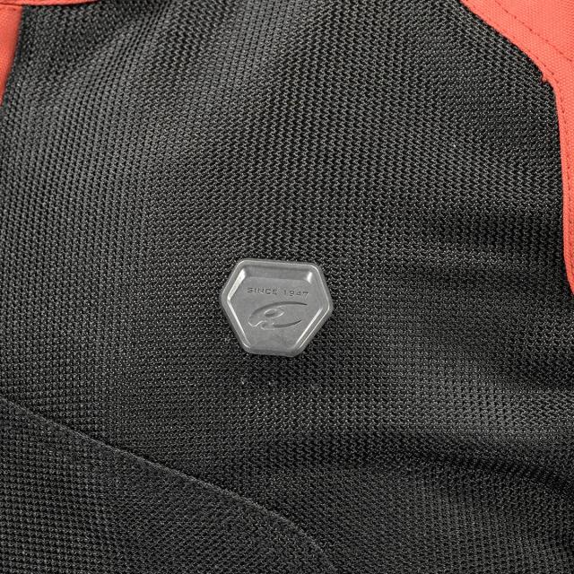 [KOMINE] バイク用 JK-1573 プロテクトカーボンメッシュジャケット 07-1573 メンズ Light Grey Black 3XL_3
